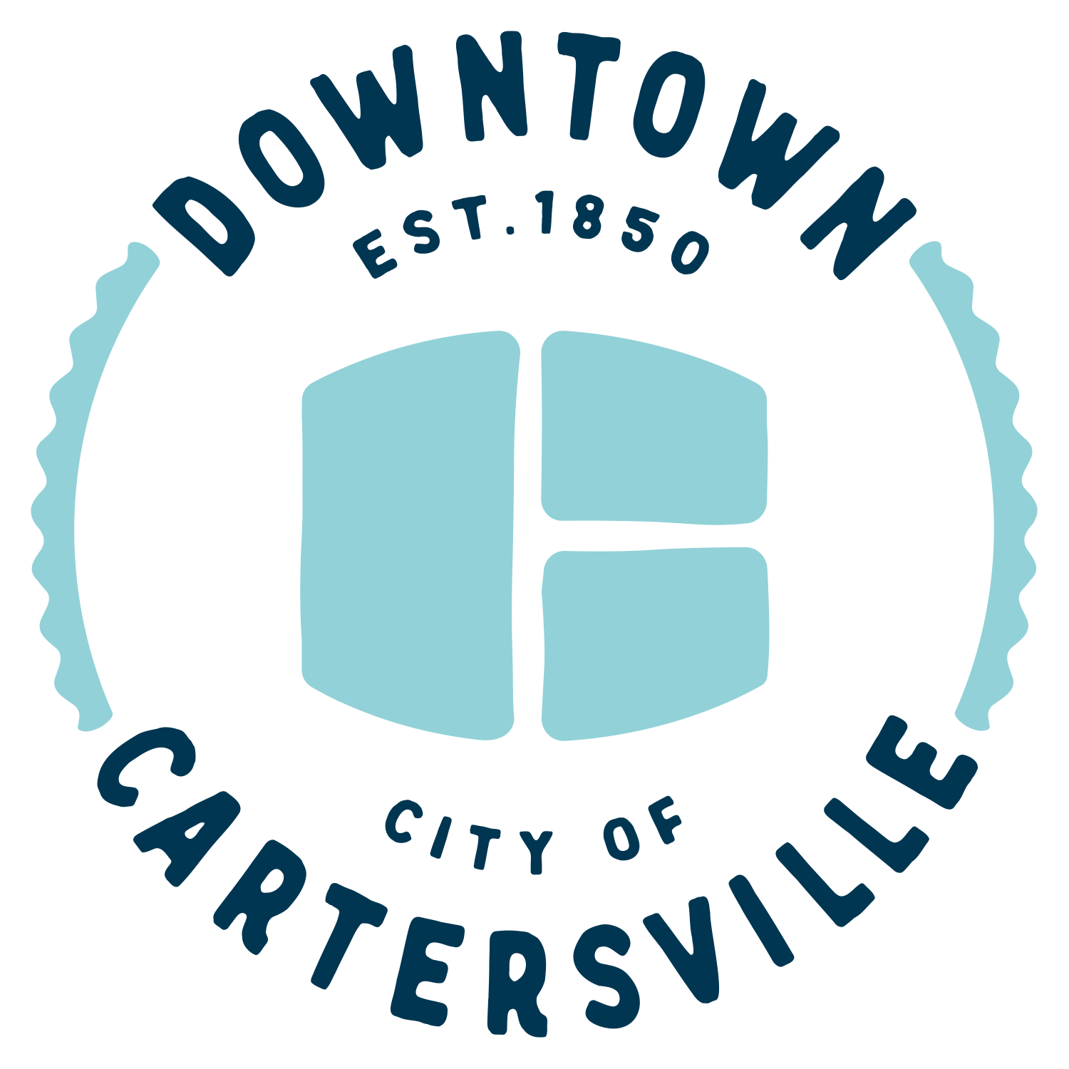 Downtown Cartersville Badge Logo