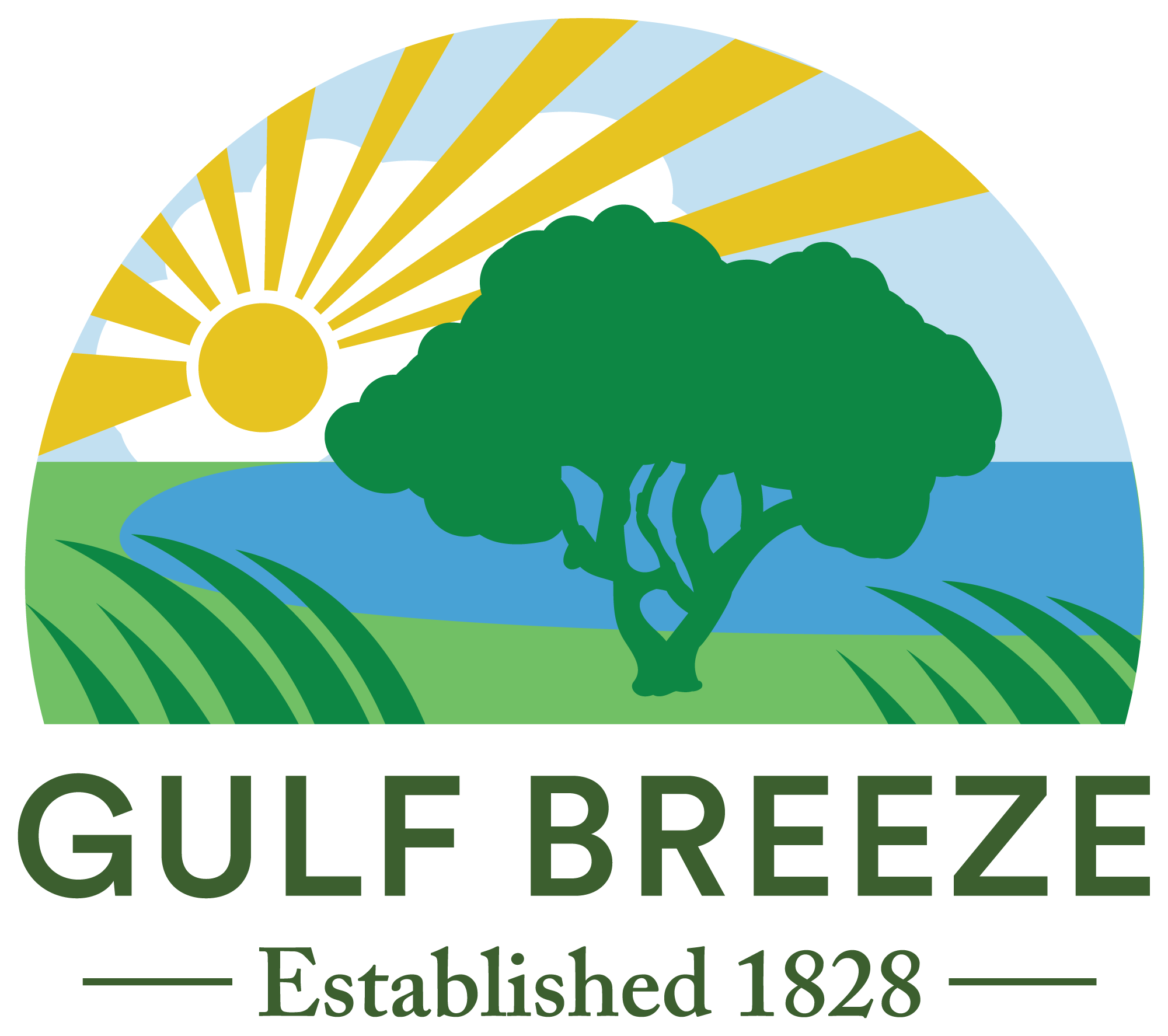 Gulf Breeze city logo
