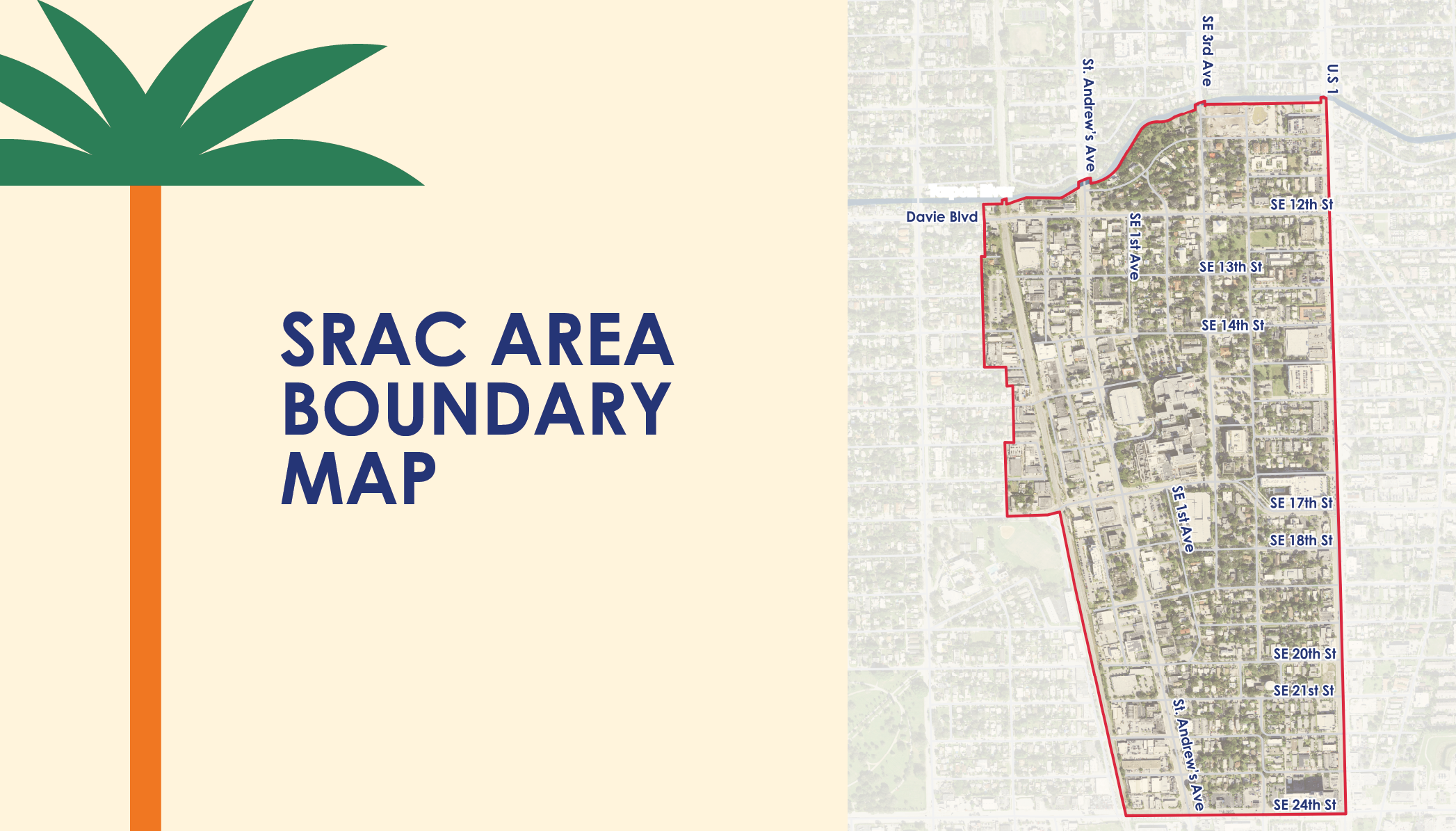 SRAC AREA BOUNDARY MAP 