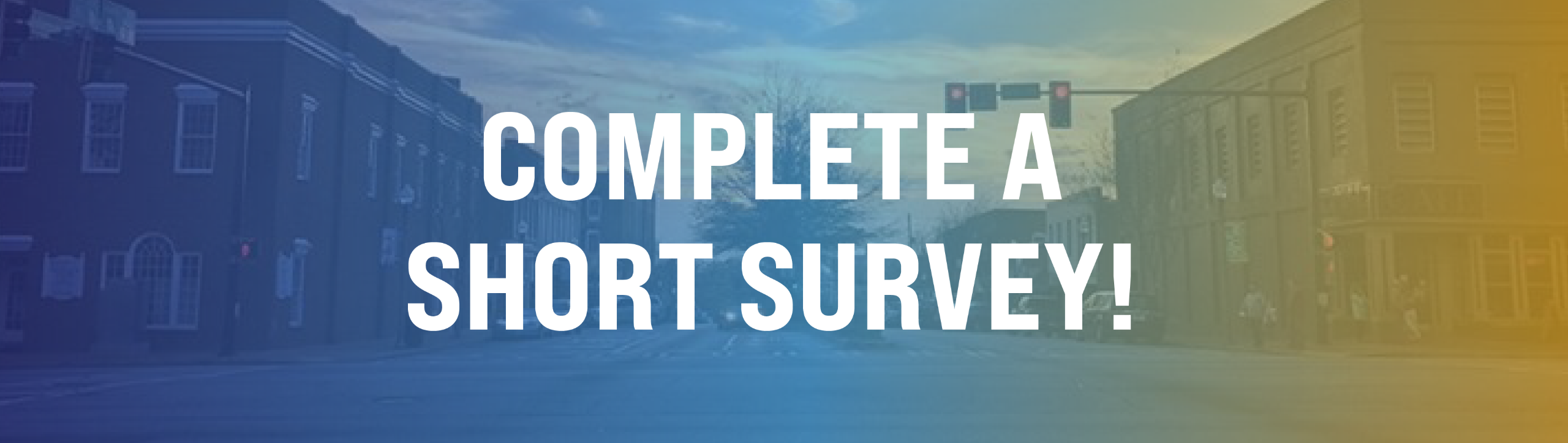 Take a Short Survey